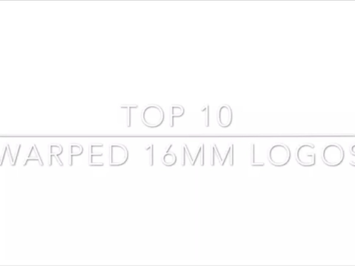 Top 10 Warped 16mm&nbsp;Logos